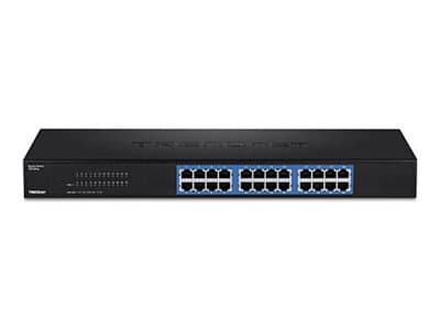TRENDnet TEG S24G - Switch - 24 x 10/100/1000 - rackmonterbar - TAA-kompatibel