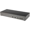 Miniatyrbild 3 av 6: USB-hubb - Startech - DK31C2DHSPDUE - 3 portar - 4K Ultra HD - Svart