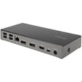 Miniatyrbild 2 av 6: USB-hubb - Startech - DK31C2DHSPDUE - 3 portar - 4K Ultra HD - Svart