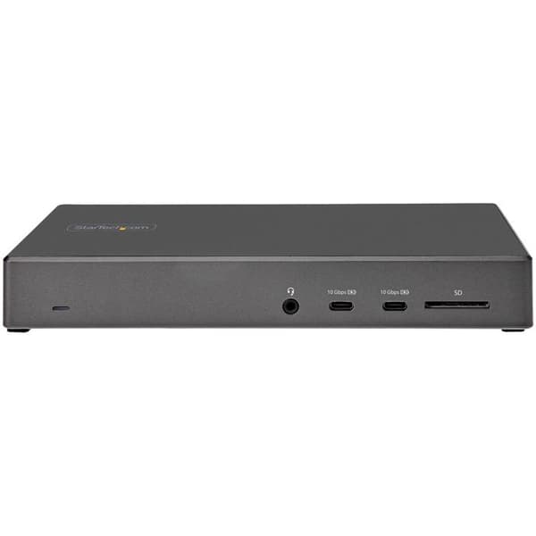 USB-hubb - Startech - DK31C2DHSPDUE - 3 portar - 4K Ultra HD - Svart