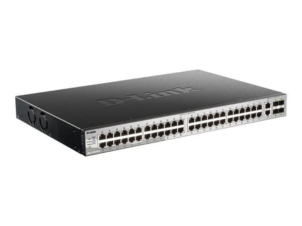 Switch - D-LINK - DGS-3130-54TS/E - 48 portar Gigabit Ethernet - 1 port USB 2.0 - Hanterad L3
