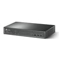 Miniatyrbild 2 av 3: TPLINK TL-SF1009P 9-portars PoE+ Switch TL-SF1009P PoE+ Switch 8x 10/100Mbps PoE+ + 1x RJ45 10/100 Non-PoE 65W 802.3at/af Desktop