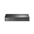 Miniatyrbild 1 av 3: TPLINK TL-SF1009P 9-portars PoE+ Switch TL-SF1009P PoE+ Switch 8x 10/100Mbps PoE+ + 1x RJ45 10/100 Non-PoE 65W 802.3at/af Desktop