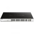 Miniatyrbild 1 av 2: Mark D-Link Model DGS-1210-24P/E-portar - PoE 24 x 10/100/1000BASE-T - 4 komboportar 10/100/1000BASE-T/SFP Allmänt - Standarder: