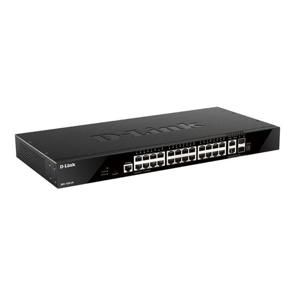D-Link DGS 1520-28 - switch Svart