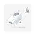 Miniatyrbild 2 av 6: TPLINK AV1000 2P Gigabit Passthrough PW AV1000 2-Port Gigabit Passthrough Powerline Starter Kit