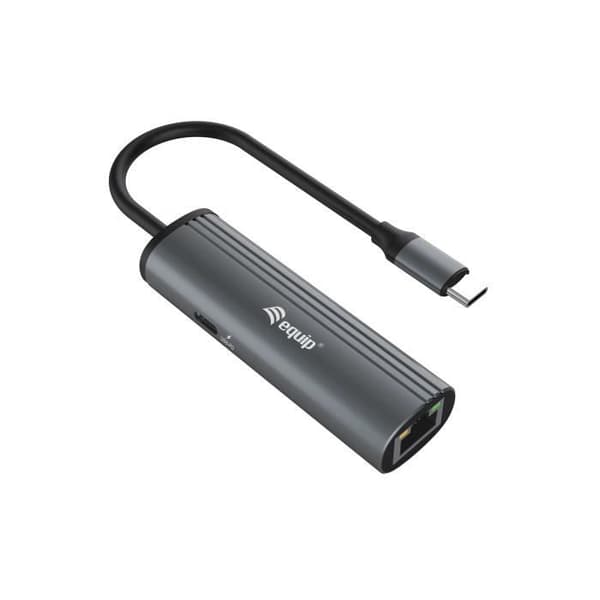 UTRUSTNING 133486 USB TYP-C HUB & KONCENTRATOR 1000 MBIT-S SVART, GRÅ