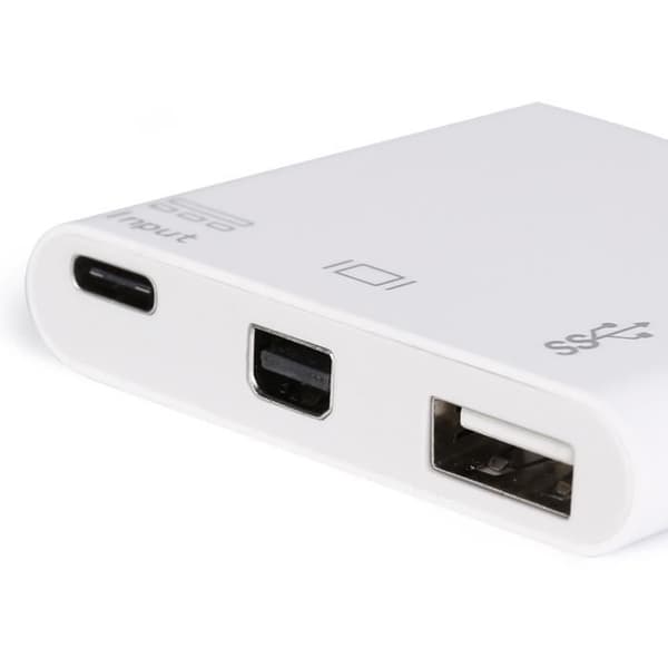 Utrusta 133463, USB 3.0 (3.1 Gen 1) Typ-C, Mini DisplayPort, USB 3.0 (3.1 Gen 1) Typ-A, USB 3.0 (3.
