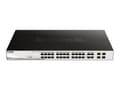 Miniatyrbild 2 av 3: Commutator D-Link DGS 1210-28MP - 24 portar PoE+ - 4 portar Gigabit - Rackable - Intelligent