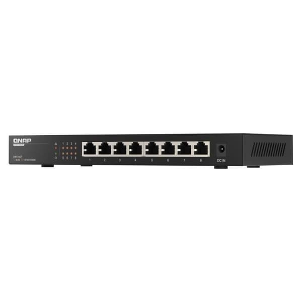 Switch Multi-Giga - QNAP - QSW-1108-8T - 8 portar RJ45 - Icke hanterad - 2,5GbE
