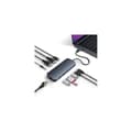 Miniatyrbild 2 av 5: USB-C-adapter - ECOSMART - Hyper HUB 11 i 1 - 140W PD 3.1 - 2 monitorer 4K - Gigabit Ethernet