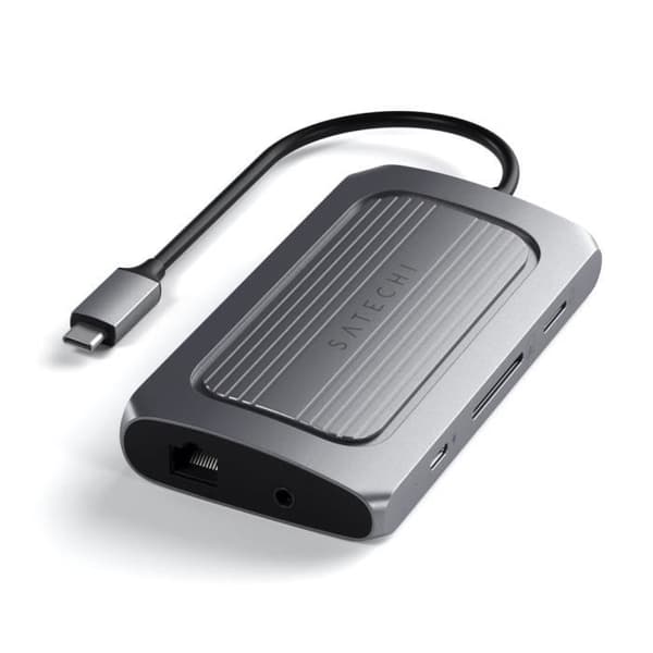 SATECHI USB4 MULTIPORTADAPTER - USB-C LADDNING, GIGABIT ETHERNET, DO