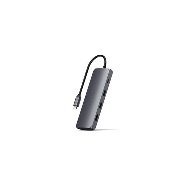 USB-C-hub - Satechi - 4 i 1 - Inbyggd SSD - HDMI 4K - USB-C PD uppladdning 100W