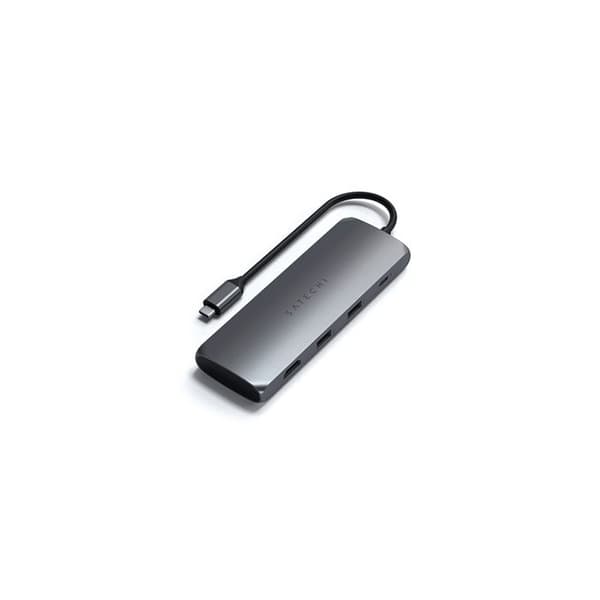 USB-C-hub - Satechi - 4 i 1 - Inbyggd SSD - HDMI 4K - USB-C PD uppladdning 100W