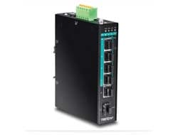 5-PORT GGB POE+ DIN-RAIL SWITCH/HARDENED INDUSTRIAL musta