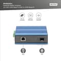 Miniatyrbild 2 av 2: DIGITUS Industriell Gigabit mediaomvandlare - 1 RJ45-port, 1 SFP-port - 10/100/1000 Mbps - DIN-skena montering -