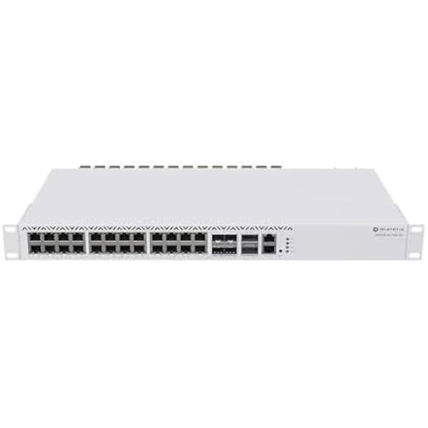 Managed Network Switch - MIKROTIK - CRS326-4C 20G 2Q RM - 4 Gigabit Ethernet-portar - 2 20G-portar - Grå Grå