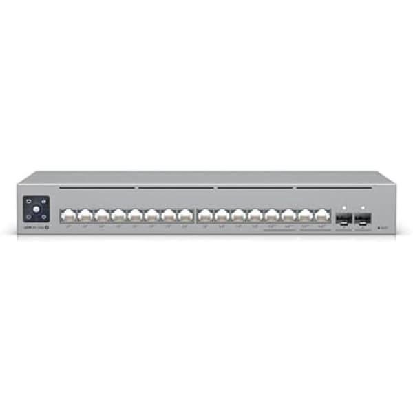 Hanterad switch - UBIQUITI NETWORKS - USW-PRO-MAX-16-POE - 16 portar - PoE - 2X 10G SFP, 4X 2,5GbE Grå