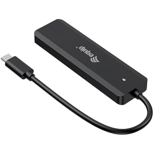 USB-hubb - EQUIP - 128966 - 4 portar - USB 3.1 Gen 2 - Plug and Play - Drivs av USB