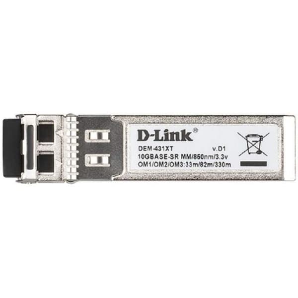 DLINK DEM 431XT SFP+ sändarmodul - 10 GigE - 10GBase-SR - upp till 300 m