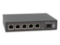 Pikkukuva 2 / 5: LevelOne GEP-0625, Ohanterad, 2.5G Ethernet (100/1000/2500), Full duplex, Strömförsörjning via Ethernet (PoE) stöd