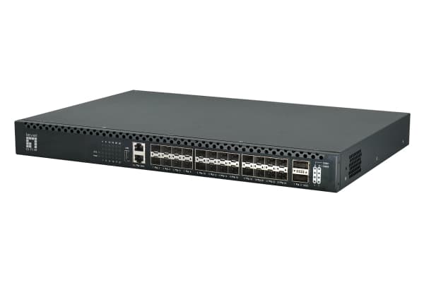 LevelOne XQS-3126, Håndtert, L3, Rack-montering
