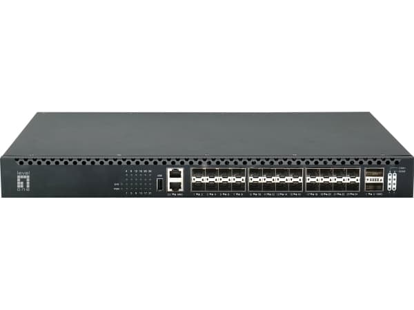 LevelOne XQS-3126, Håndtert, L3, Rack-montering
