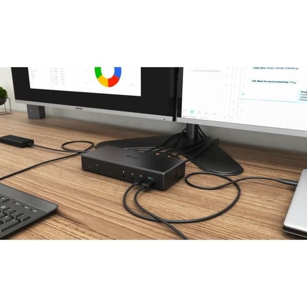 i-tec - USB-C dockningsstation för 4 skärmar -
