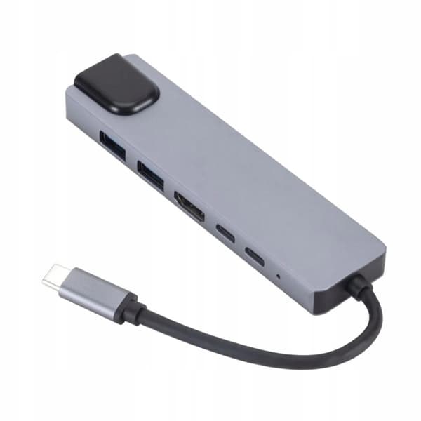 ADAPTER 6w1 USB-C Thunderbolt 3 HDMI 4K MacBook M1