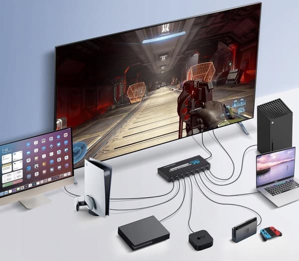 SWITCH HDMI 2.0 7x1 SWITCH 4K/60Hz HDR 8:8:8