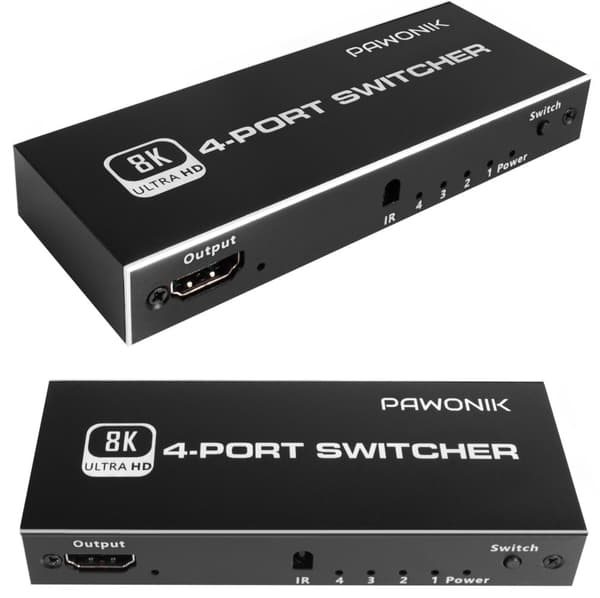 SWITCH HDMI 2.1 4x1 SWITCH 8K 4K 120HZ 240HZ