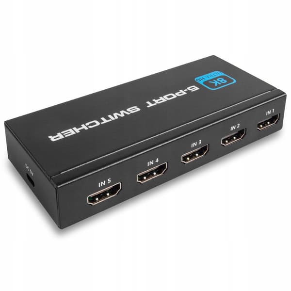 SWITCH HDMI 2.1 5x1 SWITCH 8K 4K 120HZ 240HZ