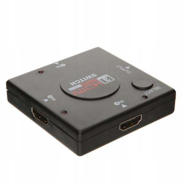 SWITCH 3x HDMI SWITCH SPLITTER FULL HD