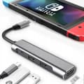 Miniatyrbild 10 av 11: HUB USB-C ADAPTER HDMI USB 3.0 PD MacBook M1 4w1