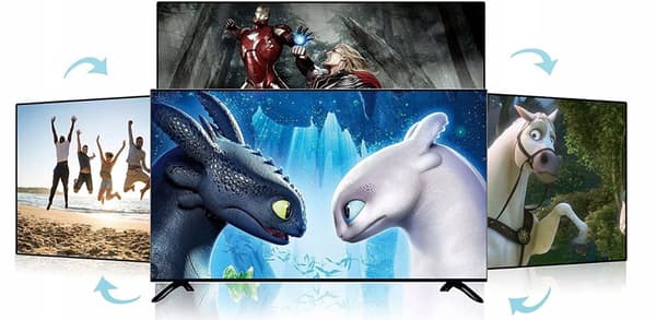 SWITCH HDMI 2.0 4x1 SPLIT AUDIO EXTRACTOR 4K