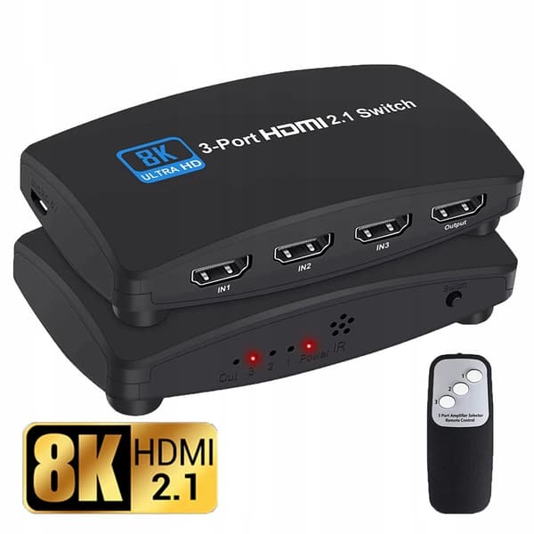 SWITCH HDMI 2.1 3x1 SWITCH 8K 4K 120HZ 240HZ