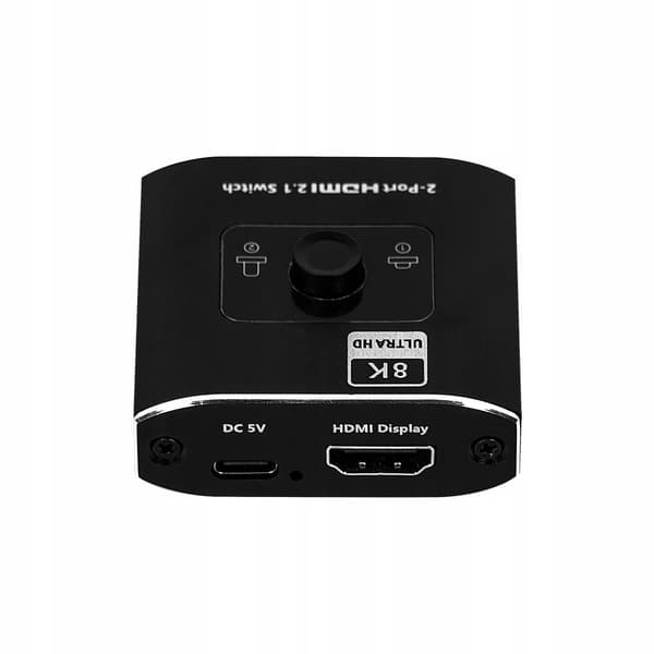 KYTKE HDMI 2.1 2x1 SPLITTER 1x2 8K@60Hz 4K@120Hz