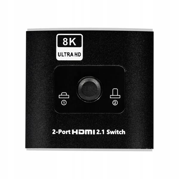 KYTKE HDMI 2.1 2x1 SPLITTER 1x2 8K@60Hz 4K@120Hz