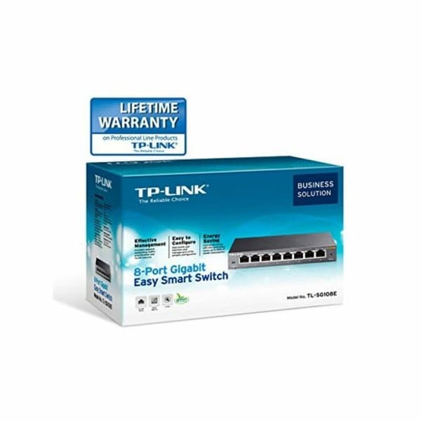 Skrivbords omkopplare TP-Link TL-SG108E 8P Gigabit