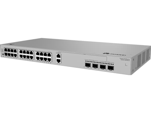 HUAWEI Data Communication S220S-26PN4JX S220S-26PN4JX S220S-26PN4JX 24x10/100/1000BASE-T ports 22xPoE+ 2x10/100/1000/2,5GBASE-T