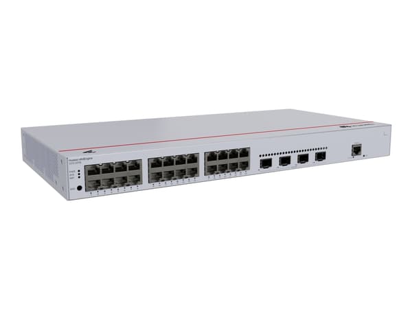 HUAWEI Data Communication S220S-26PN4JX S220S-26PN4JX S220S-26PN4JX 24x10/100/1000BASE-T ports 22xPoE+ 2x10/100/1000/2,5GBASE-T Grå