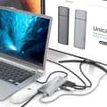 Miniatyrbild 4 av 4: USB-C Konverter 12 i 1 - AISENS - Modell ASUC-12P005 - 2 x HDMI 4K - Aluminium - Grå