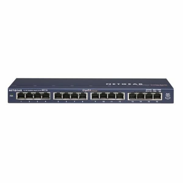 Switch Netgear GS116GE Grå