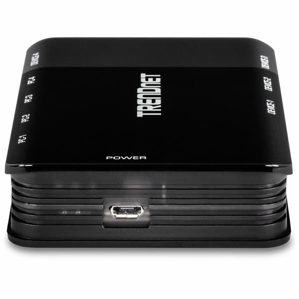 Switch Trendnet TK-U404 USB Svart