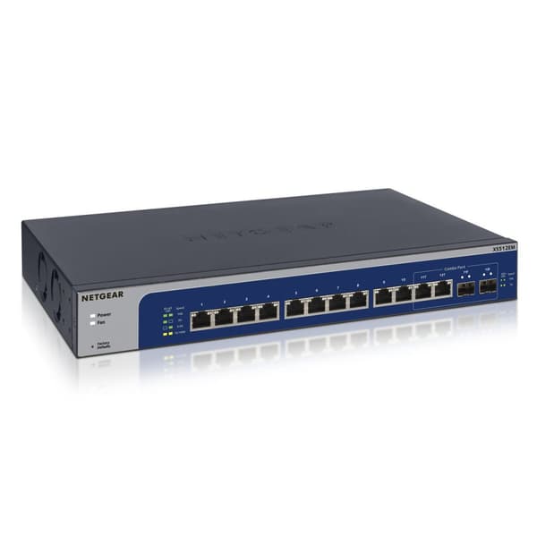Switch Netgear XS512EM-100EUS Blå, Grå