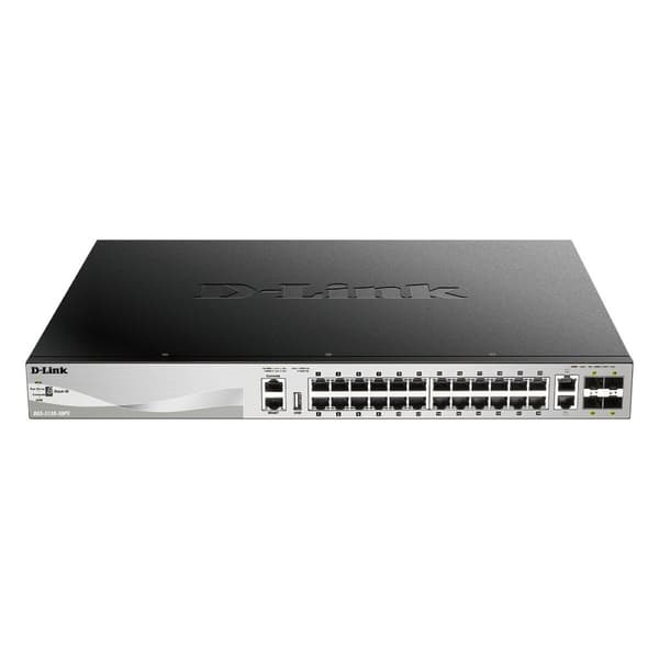 Switch D-Link DGS-3130-30PS/E Grå