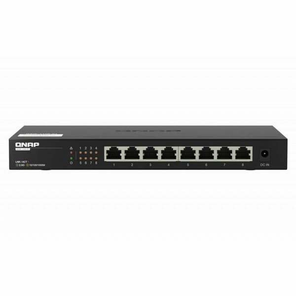 Switch Qnap QSW-1108-8T Svart
