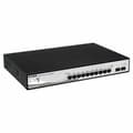 Miniatyrbild 2 av 3: Switch D-Link DGS-1210-10P/E Gigabit Ethernet