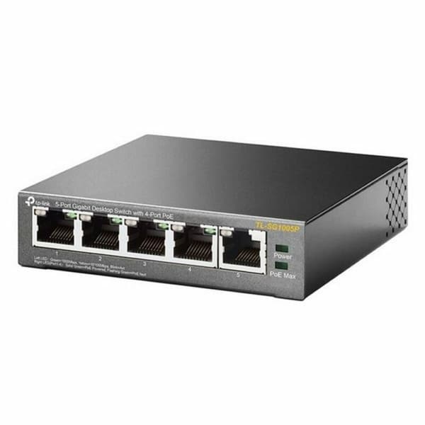 Skrivbords omkopplare TP-Link TL-SG1005P LAN PoE