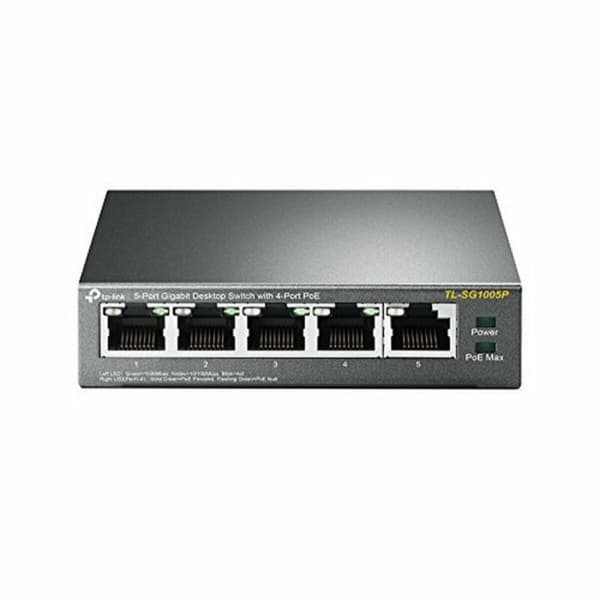 Skrivbords omkopplare TP-Link TL-SG1005P LAN PoE